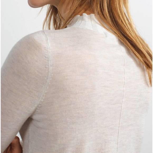 NEW HUMANOID langdon wool top in cloud - Picture 5 of 5